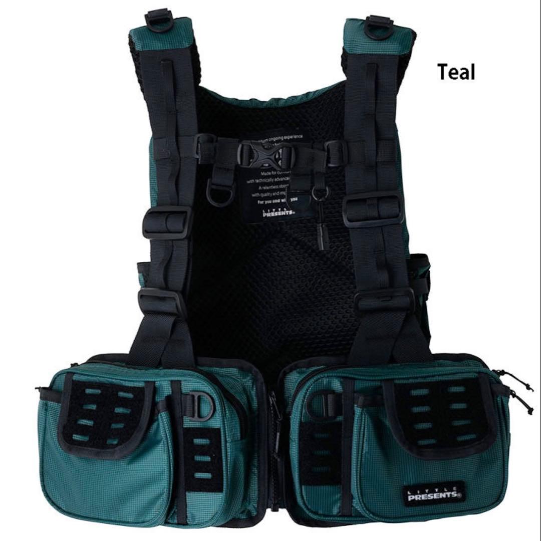 リトルプレゼンツ　バックパックTCベスト　ティール　V-29