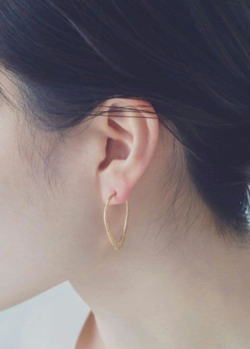 eteクラフトオーバルピアス