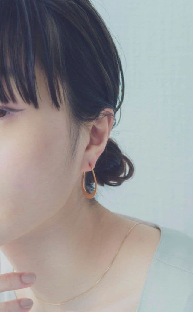 eteクラフトオーバルピアス