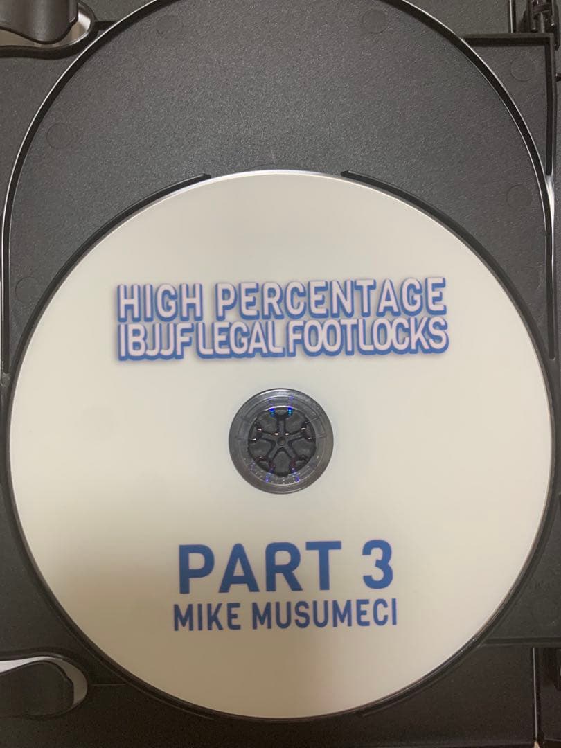 マイキームスメシ　フットロック　柔術　DVD MIKEY MUSUMECI