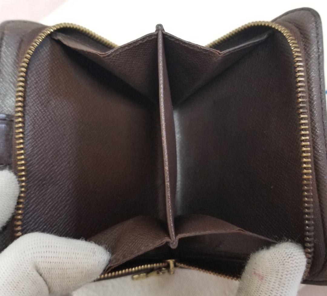 【直営店正規品】ルイヴィトン ダミエ コンパクトジップ 二つ折り財布