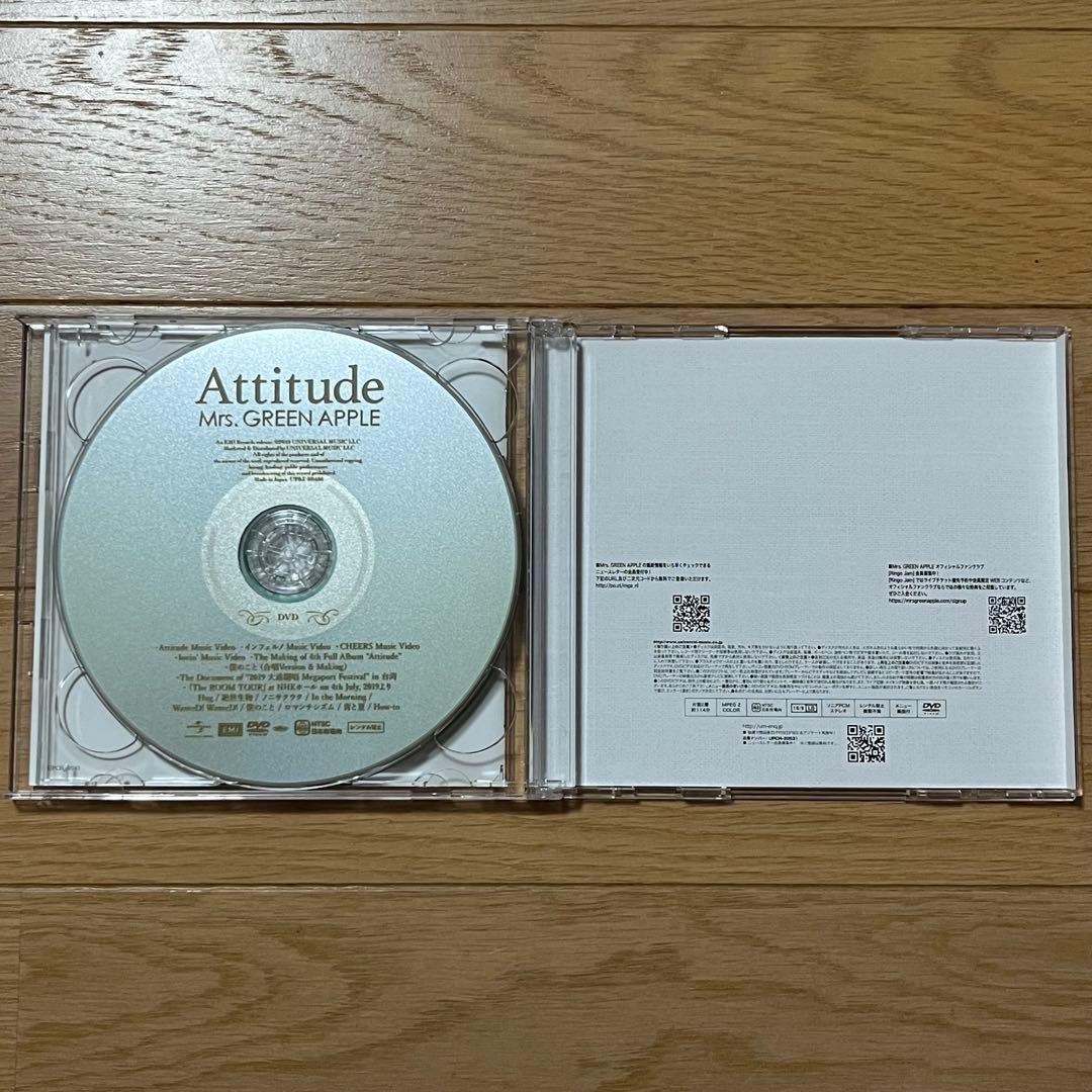 ミセス　Attitude 初回限定盤
