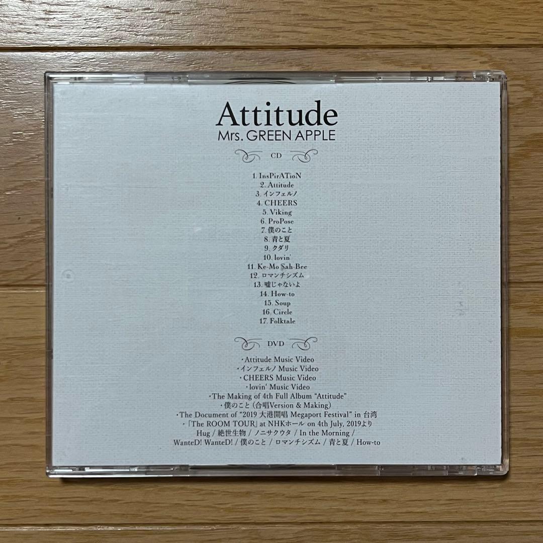 ミセス　Attitude 初回限定盤