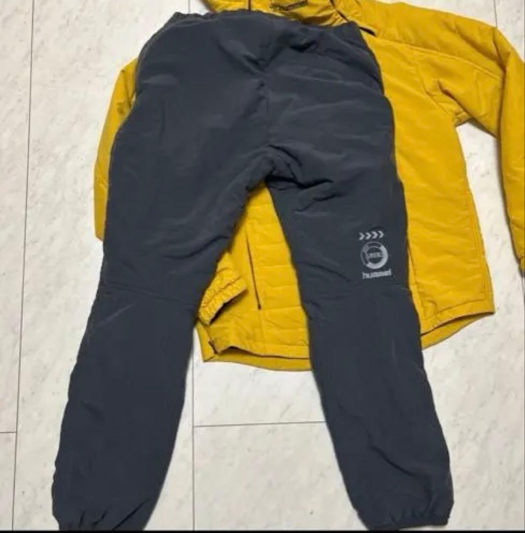 セットアップヒュンメルaddelmパデッドフーディプルオーバー中綿M