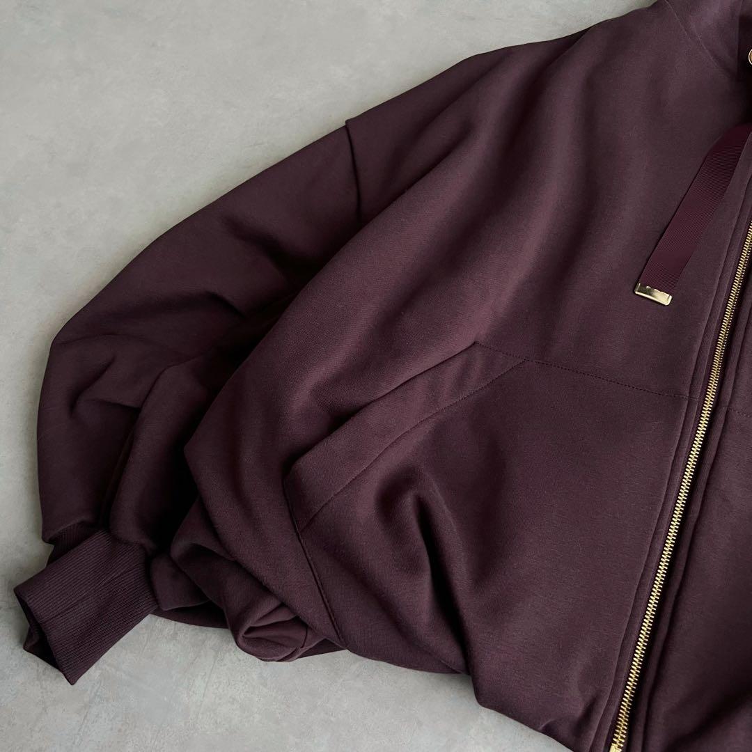 グレースコンチネンタル　バル－ン裏毛パ－カ－　2025AW 今季　36