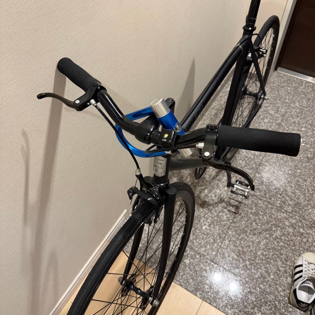 【美品】FUJI フェザー ピストバイク ブラック