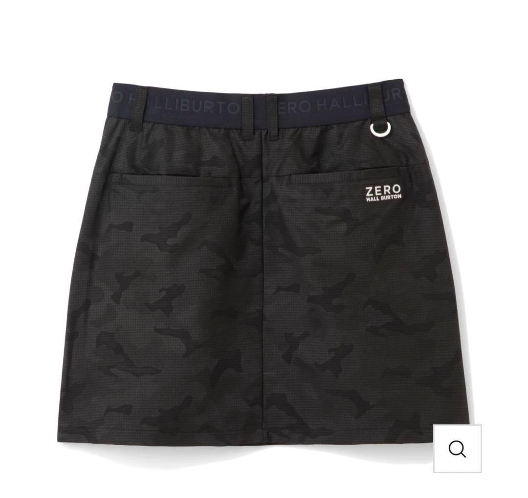 【まゆ 様】ZERO HALLIBURTON ラップスカート　ブラック　M