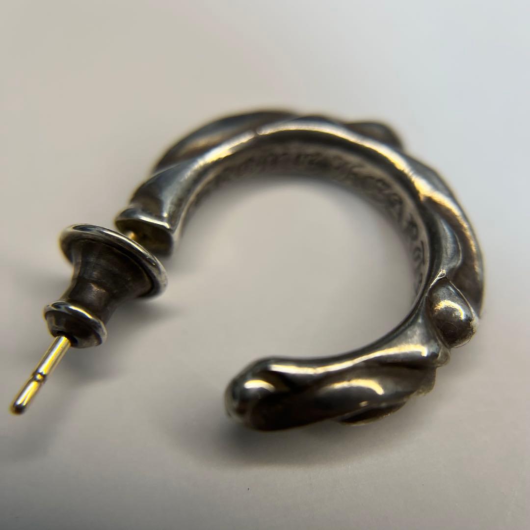 ■ Chrome Hearts スクロールフープピアス インボイス原本■