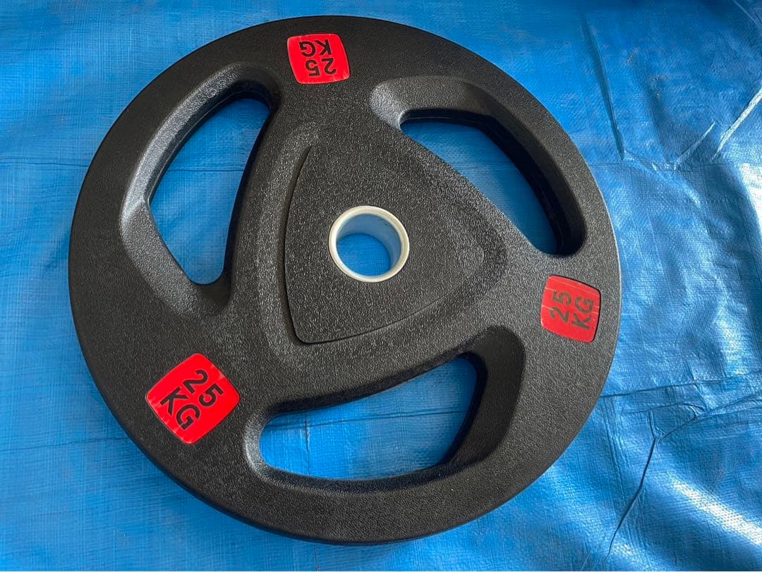 バーベルプレート ［170kgセット］ラバー オリンピックシャフト Φ50mm