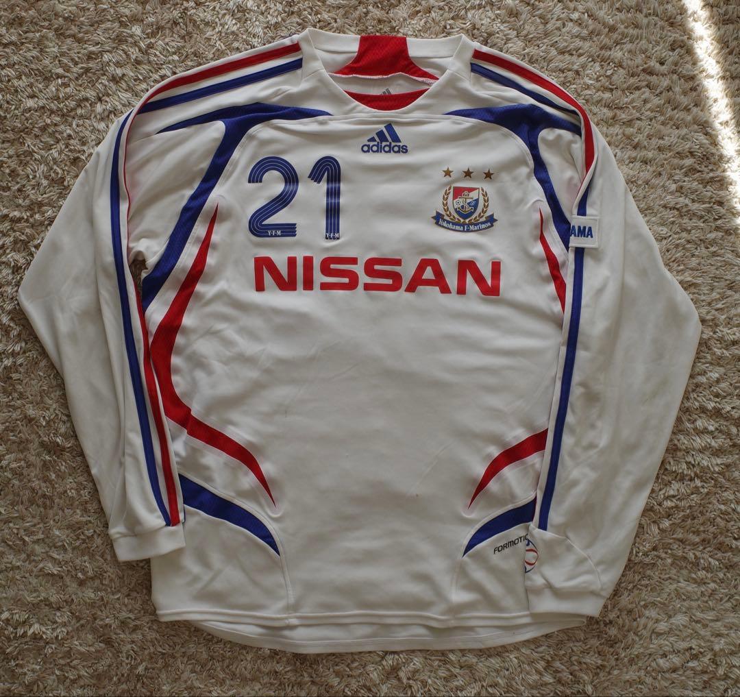 【支給品】横浜F・マリノス 長袖ユニフォーム 2007 adidas 正規品