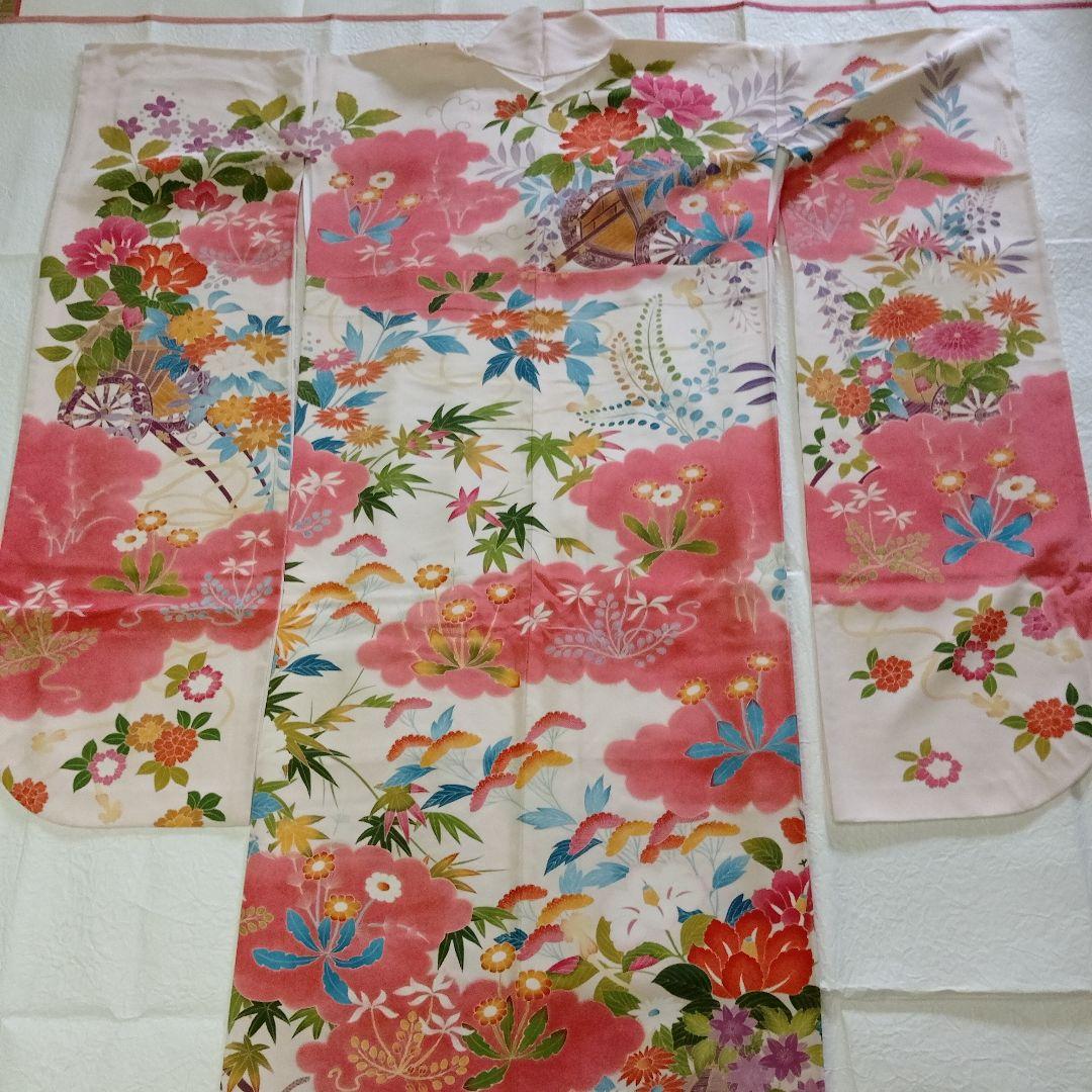 新春セール中！超美品作家物、一級技能士手縫いの加賀友禅の振袖（着画あり）