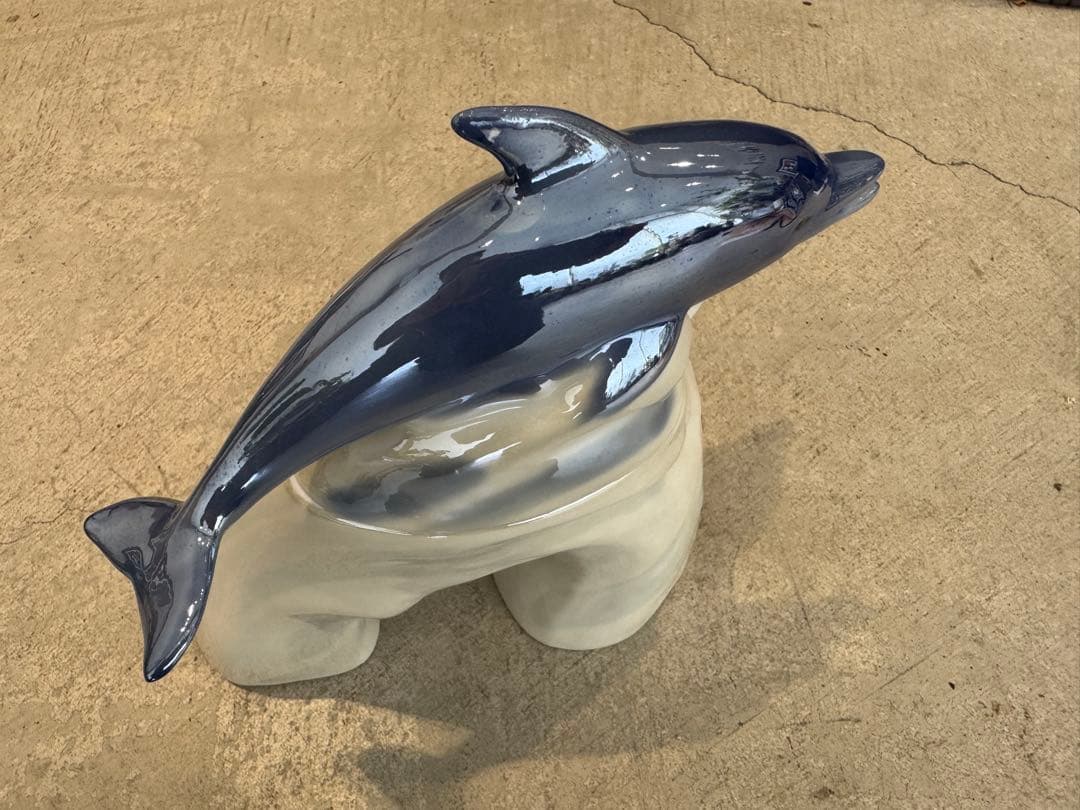 最終価格　サントリー マリン コレクション ドルフィン イルカ 陶器 ボトル