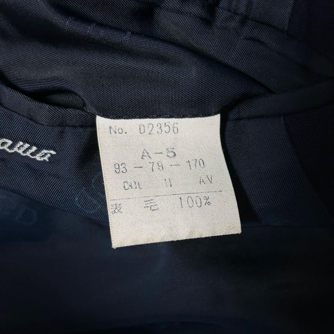 クリスチャン ディオール ムッシュ ダブルレスト セットアップ スーツ ネイビー