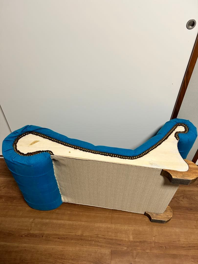 Phoya様　Terrace_co-vo ターコイズ ボタン留めソファ