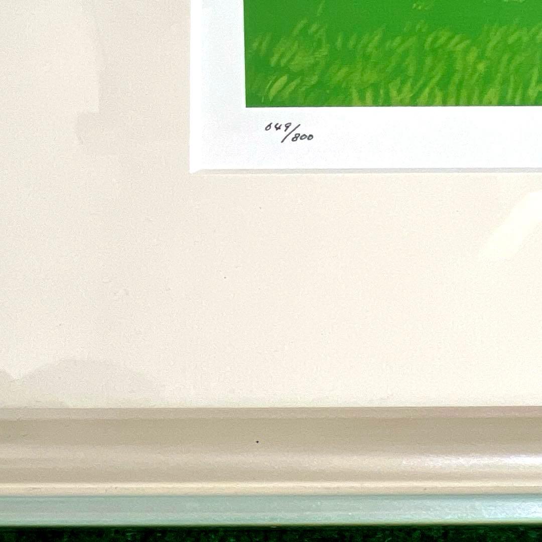 ◯葉祥明「はちぞうのぼくに教えて」　直筆サイン