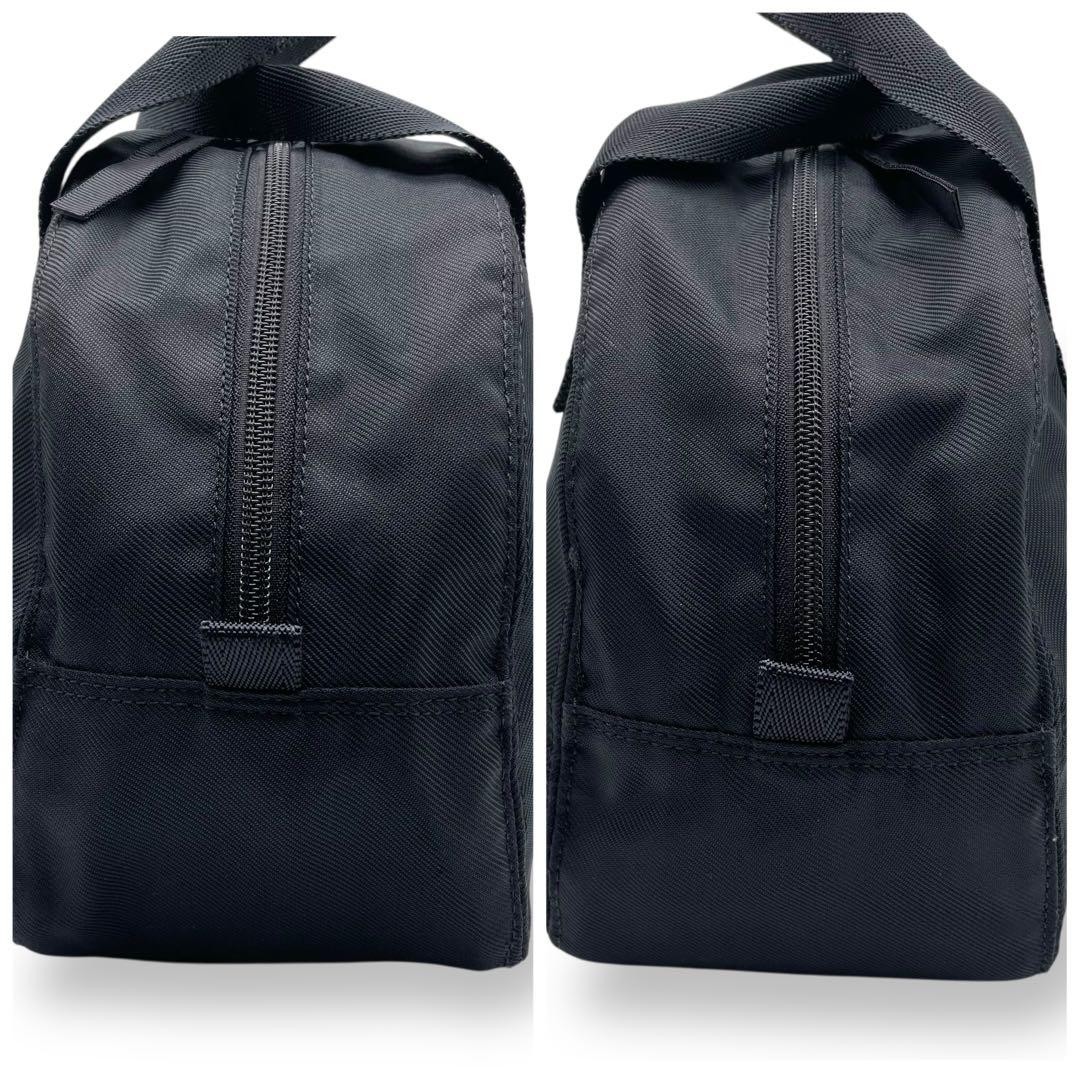 美品 PORTER ポーター☆ナイロン ミニ ボストンバッグ ブラック