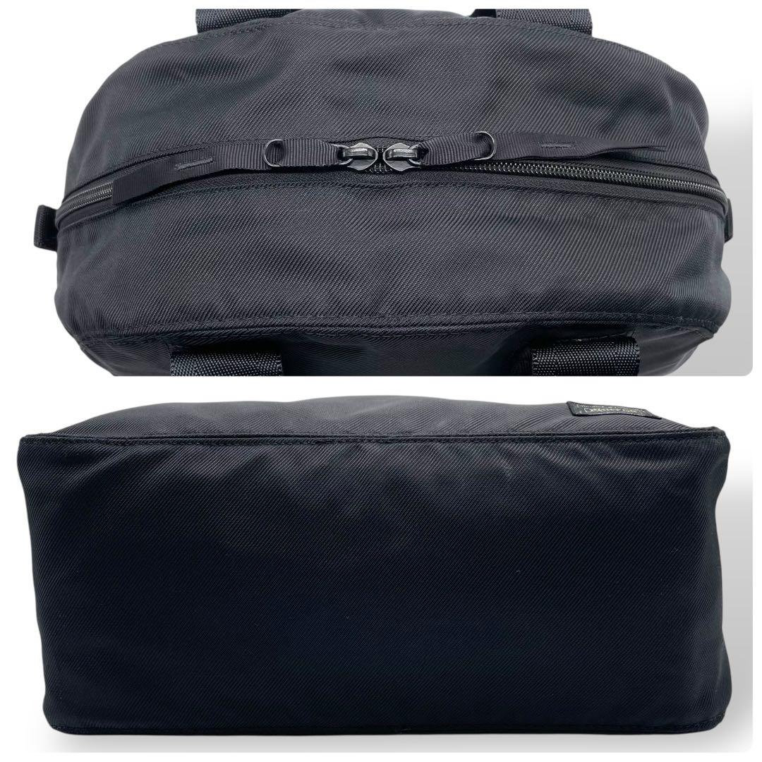 美品 PORTER ポーター☆ナイロン ミニ ボストンバッグ ブラック