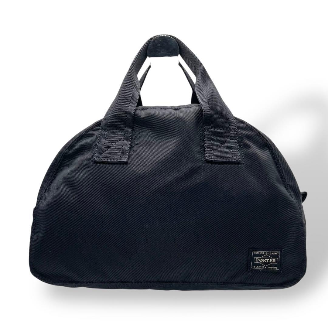 美品 PORTER ポーター☆ナイロン ミニ ボストンバッグ ブラック