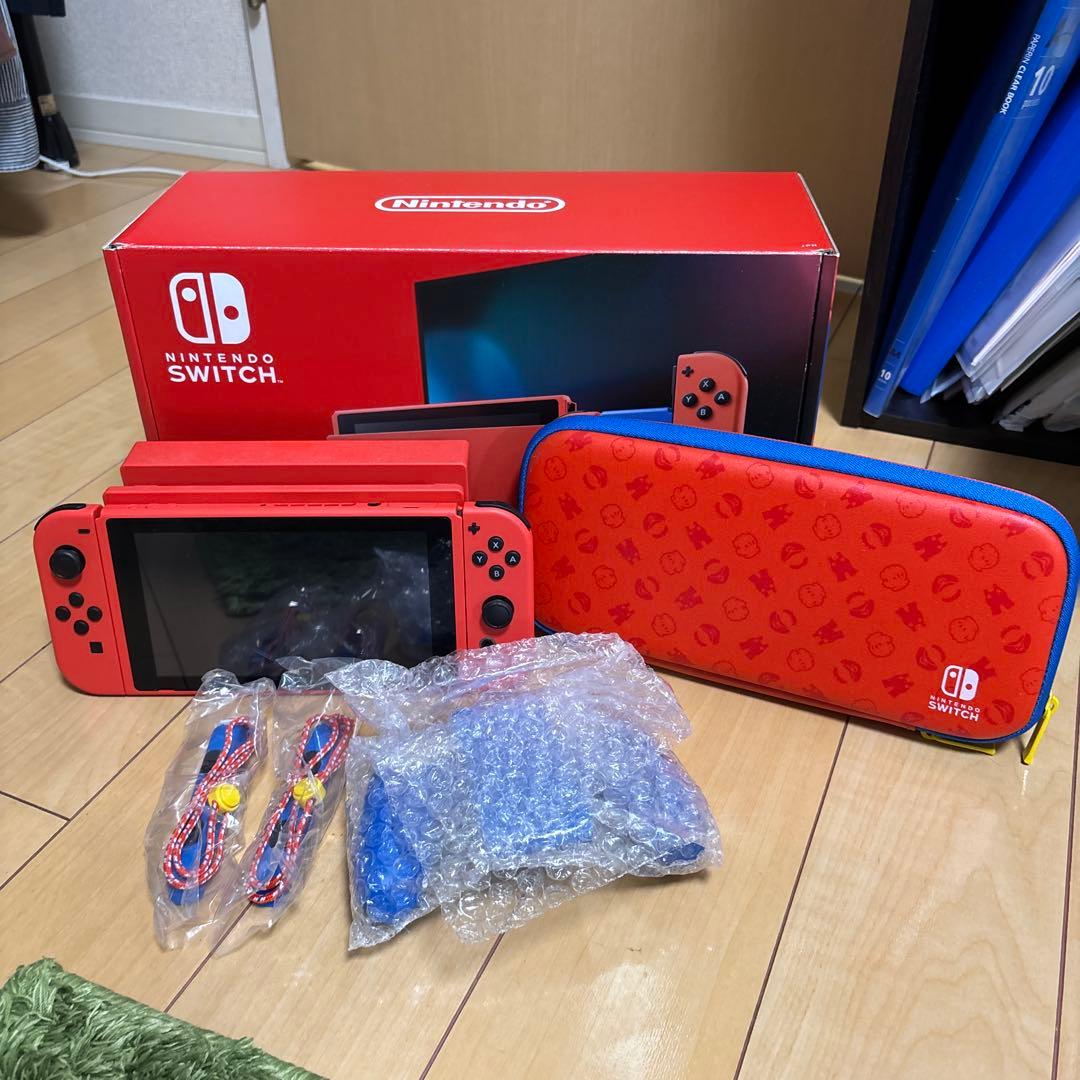 Nintendo Switch マリオレッド 本体 + 付属品