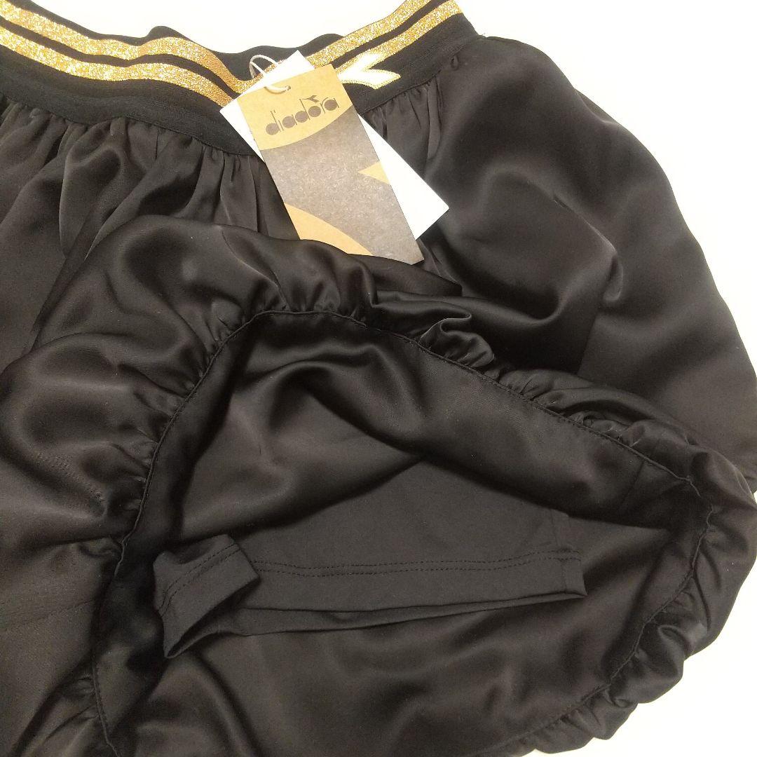 diadora ディアドラ バルーン ショートパンツ 黒 テニス スコート