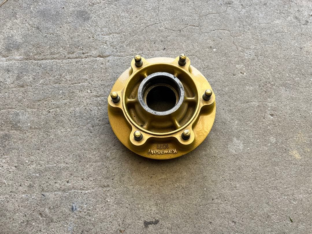 ゼファー400 前後ホイール　ハブ　ハブダンパー　送料込み