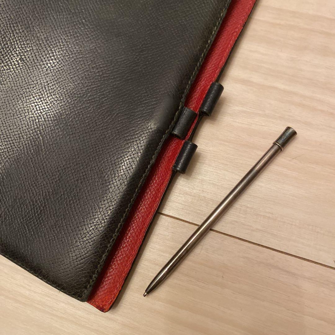 エルメス 手帳カバーとシルバーシャープペンシル