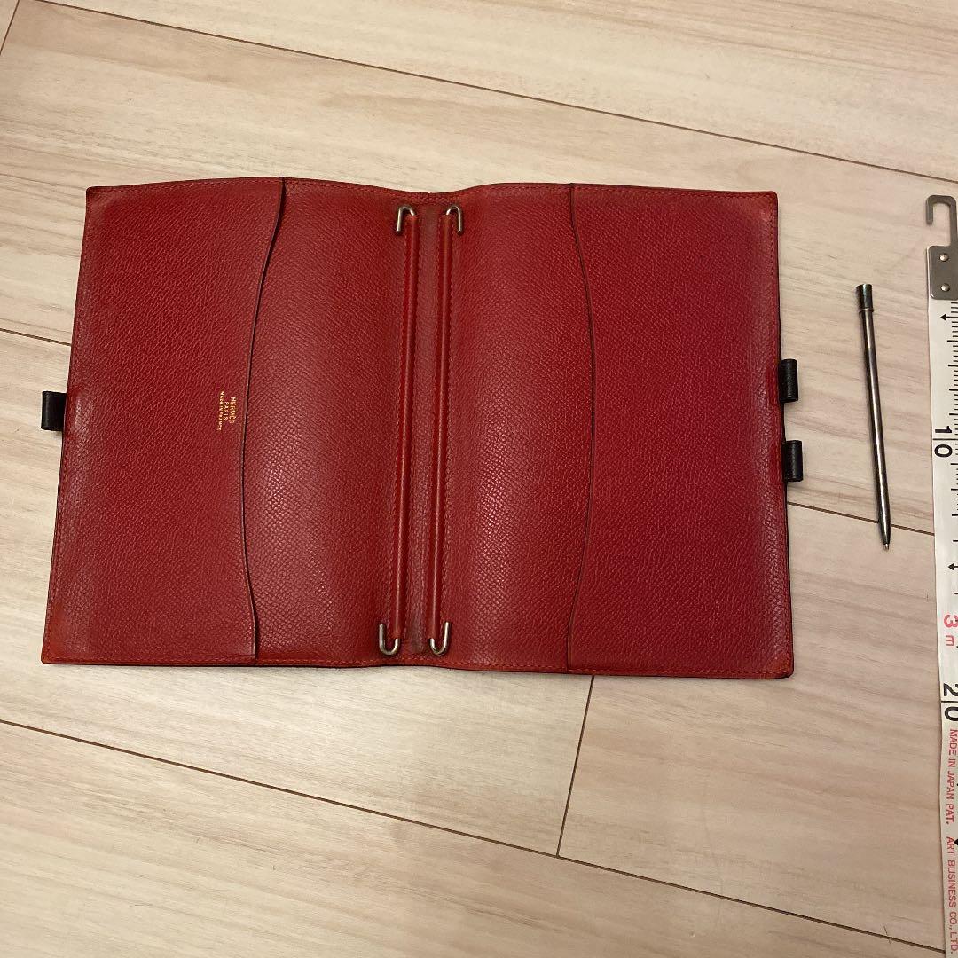 エルメス 手帳カバーとシルバーシャープペンシル