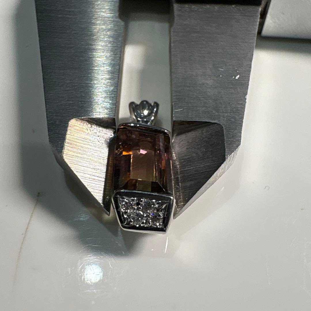 田*中様 プラチナ900トルマリンペンダントトップ