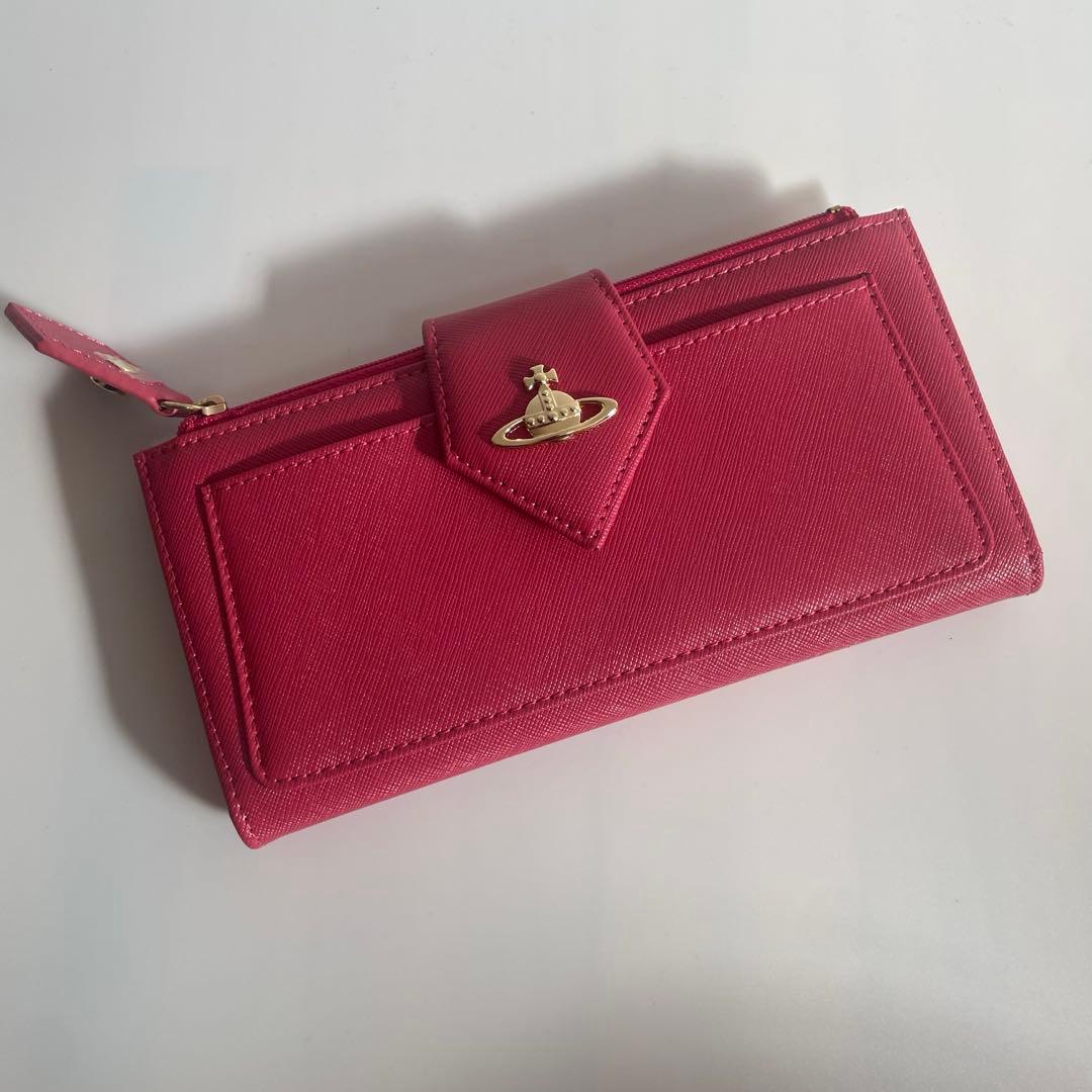 冬*⛄様 【箱付未使用】Vivienne Westwood ピンク長財布