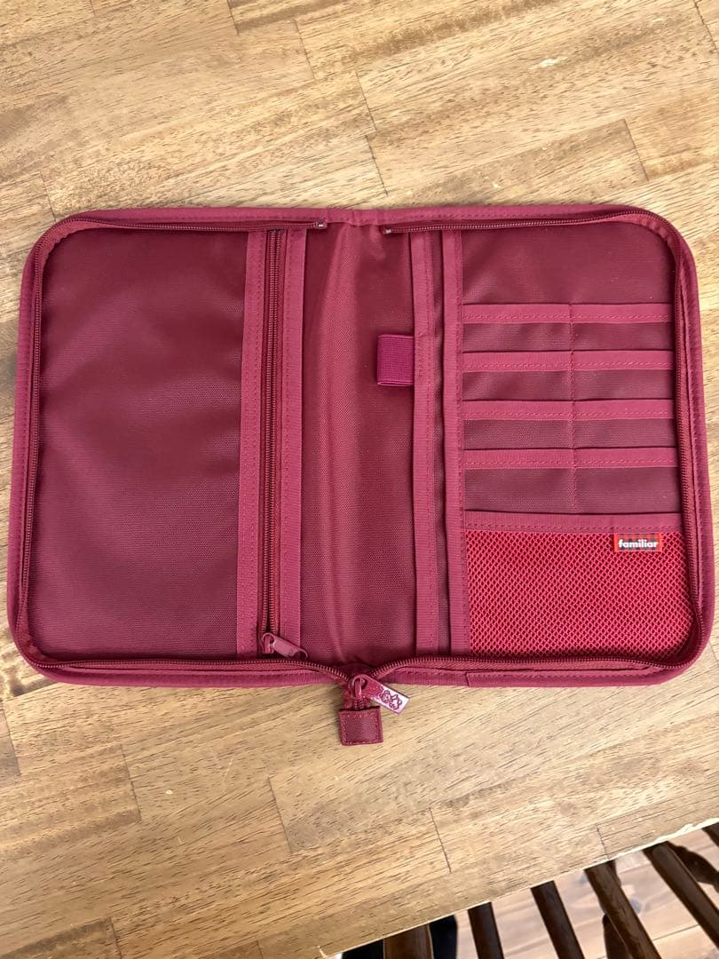 ✳︎美品familiar/ファミリア 母子手帳ケース リバティ柄 【A5サイズ】