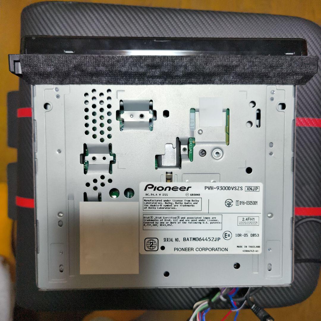 Pioneer pvh-9300dvzs ディスプレイオーディオ　本体