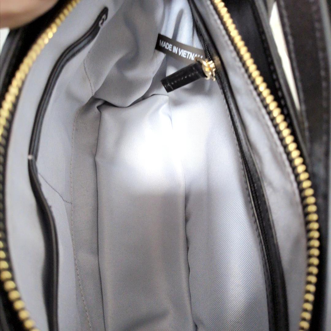 ★クロコダイル/バケツ型 ショルダーバッグ ブラック 美品 希少レア 斜め掛け