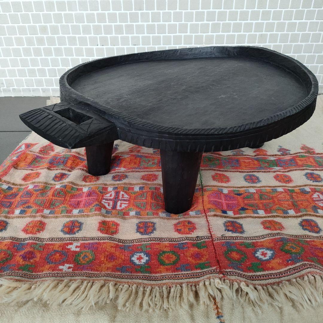 アフリカ　エチオピア　アンティーク　コーヒーテーブル アフリカ 雑貨