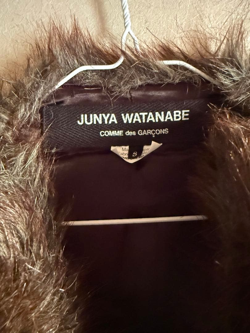 送料込みJUNYA WATANABE 毛皮・ファーコート S
