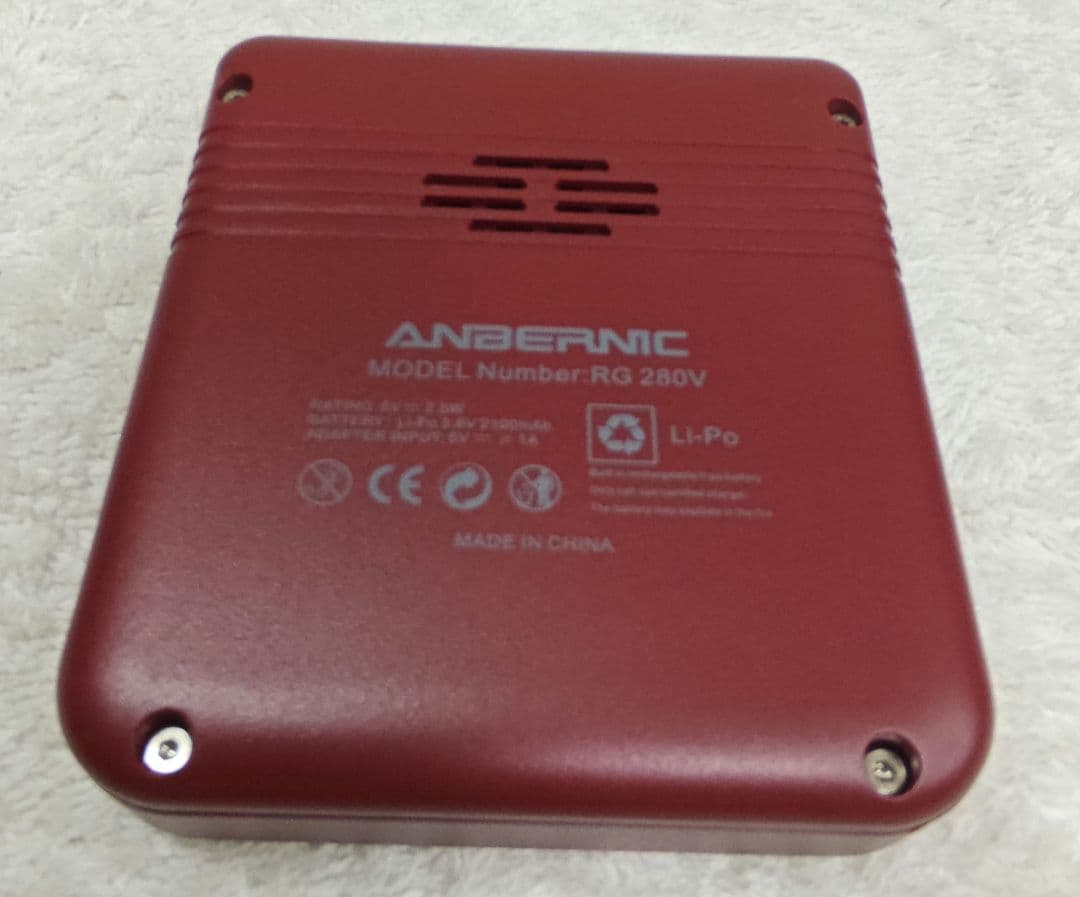 ANBERNIC RG280V ゴールド