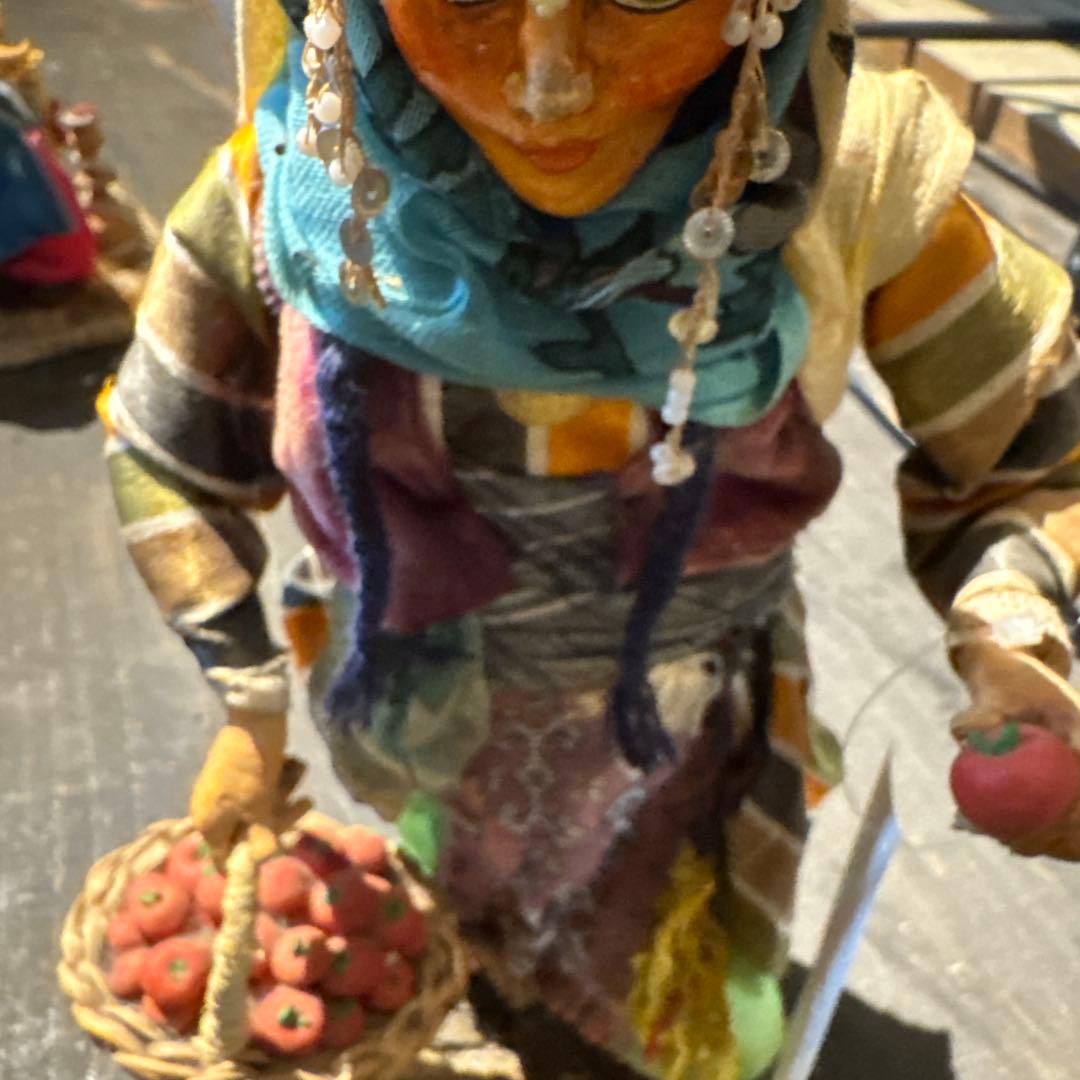 トルコアンティーク人形 トマト女性