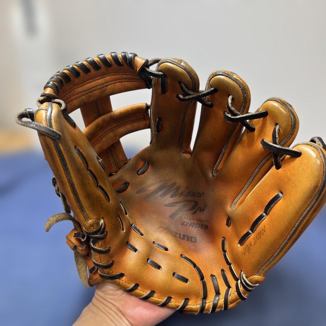 ミズノプロ　硬式内野用グラブ