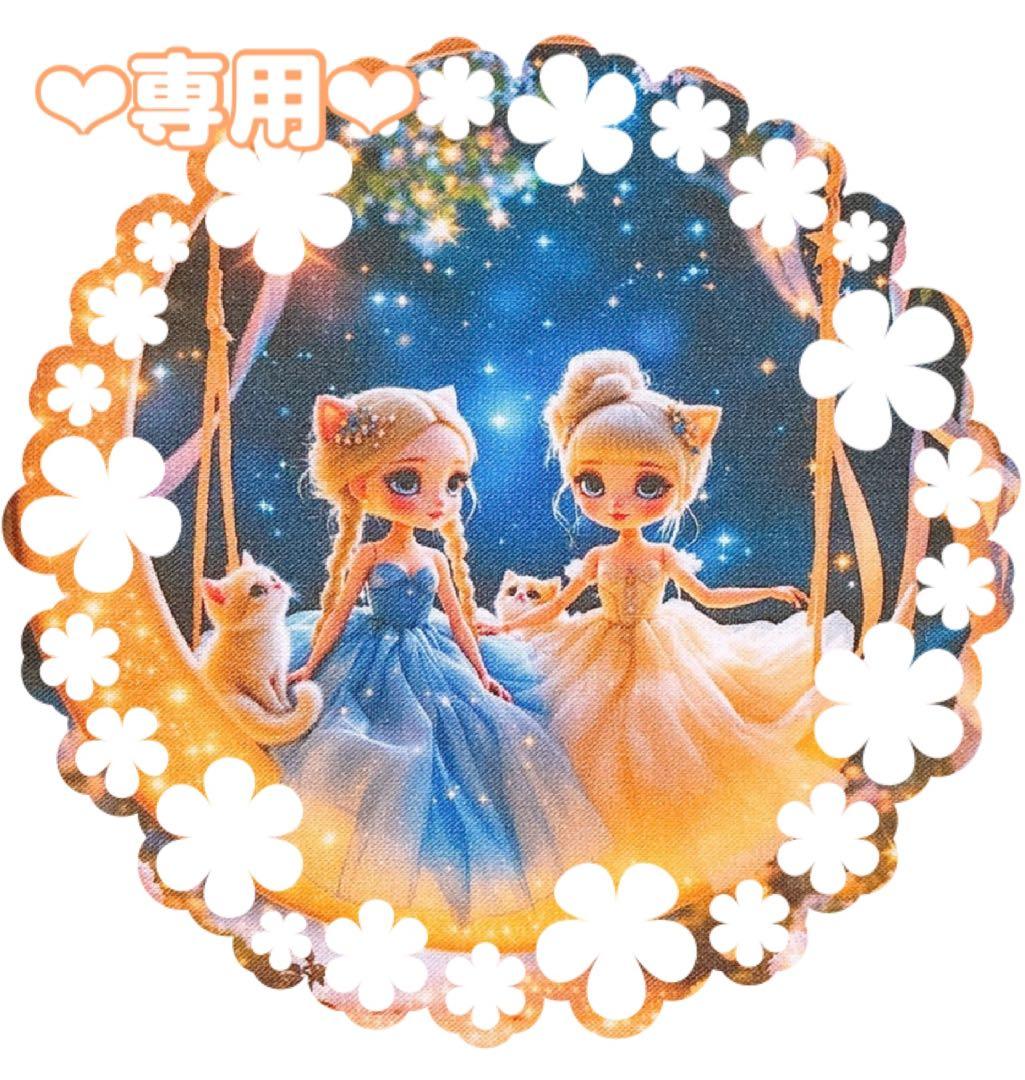 フラットポーチ♡レディ＆わんことにゃんこ