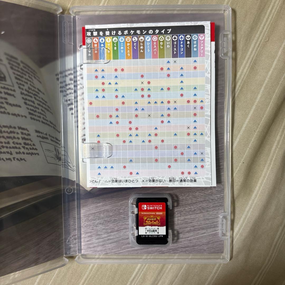 ポケットモンスター スカーレット + ゼロの秘宝　美品