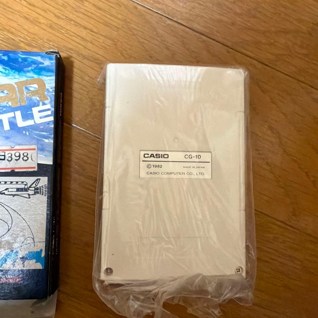 レア　カシオ SOLAR&SHUTTLE CG-10 未使用近い　美品　箱付き
