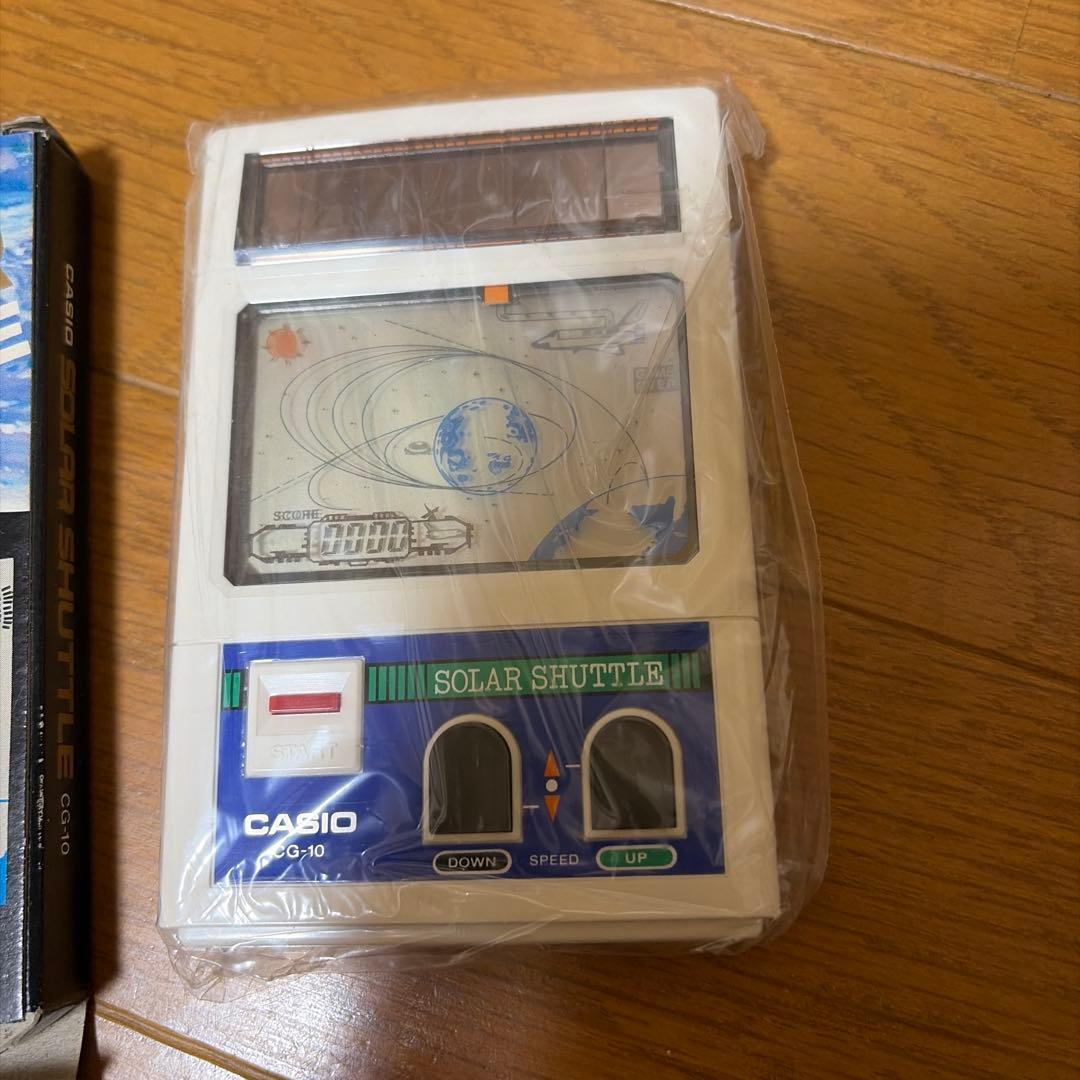 レア　カシオ SOLAR&SHUTTLE CG-10 未使用近い　美品　箱付き