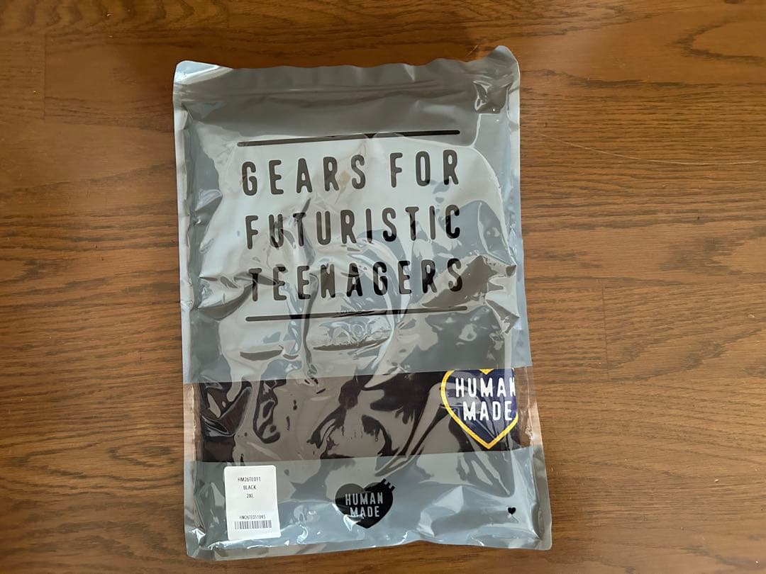 HUMAN MADE ブラック Tシャツ