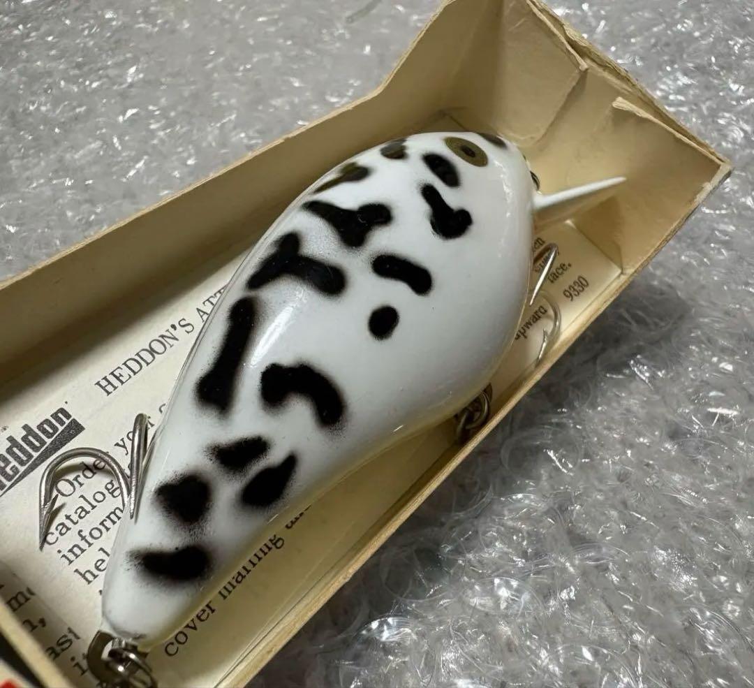 オールドヘドン　ビッグヘッド　WCD レアカラー　縦割れ　HEDDON ルアー