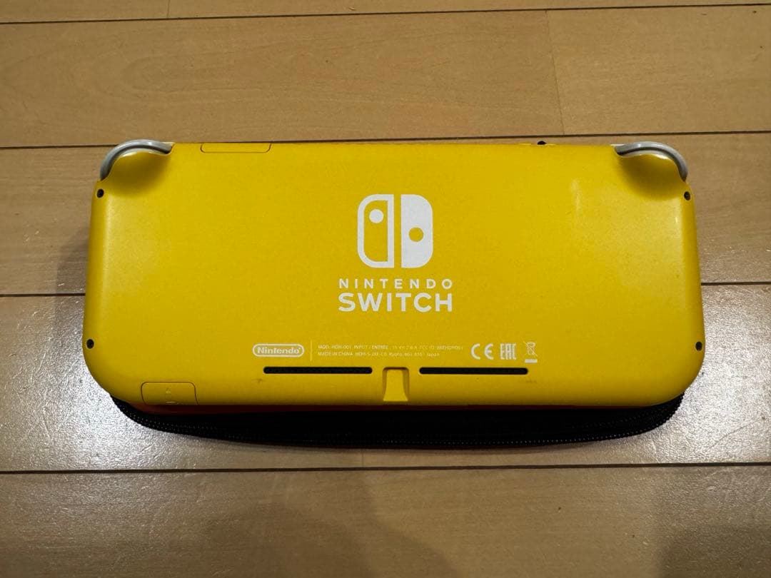 Nintendo Switch Lite イエロー 本体 右スティックジャンク