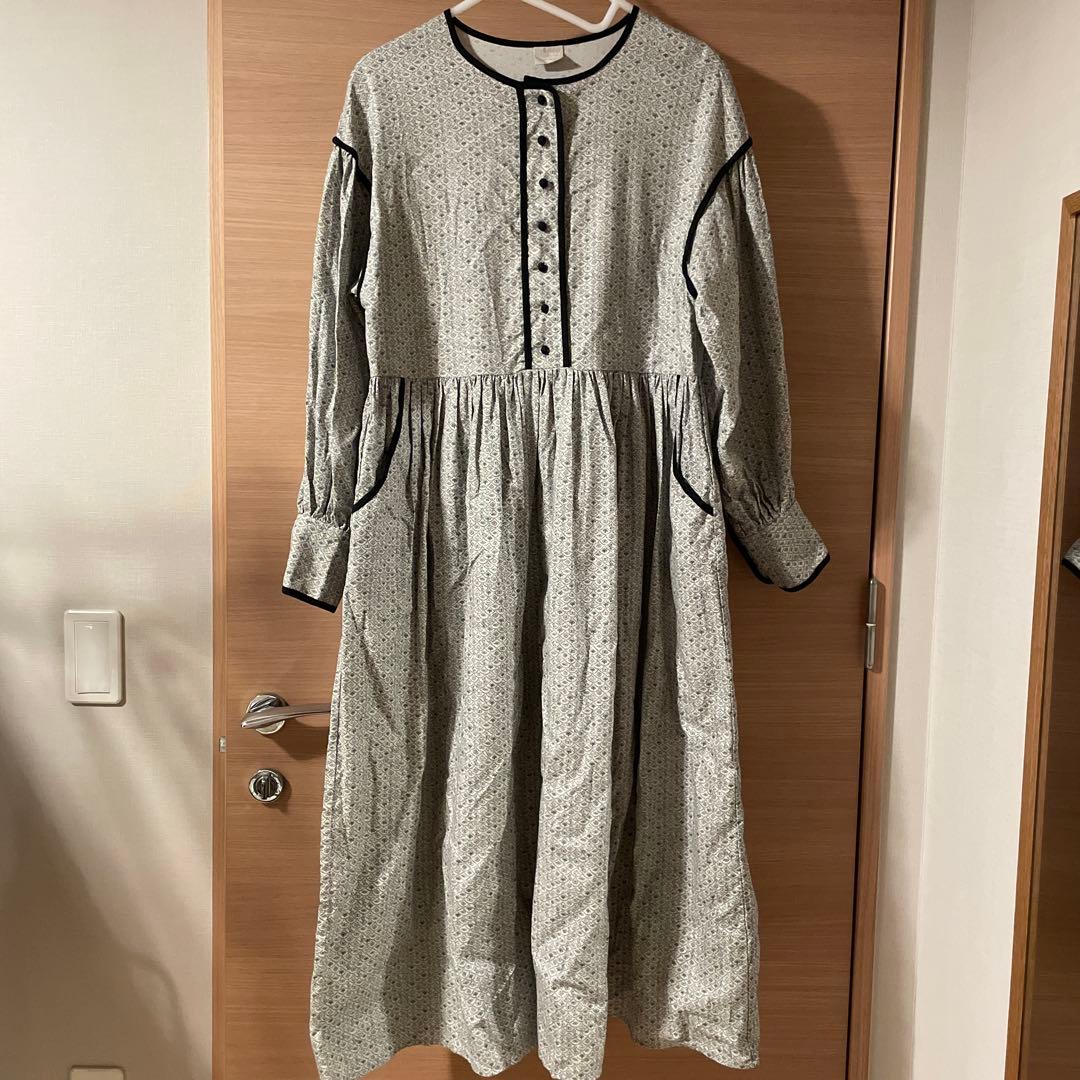 ツハル　サマンサモスモス リバティ forest wave ワンピース　美品