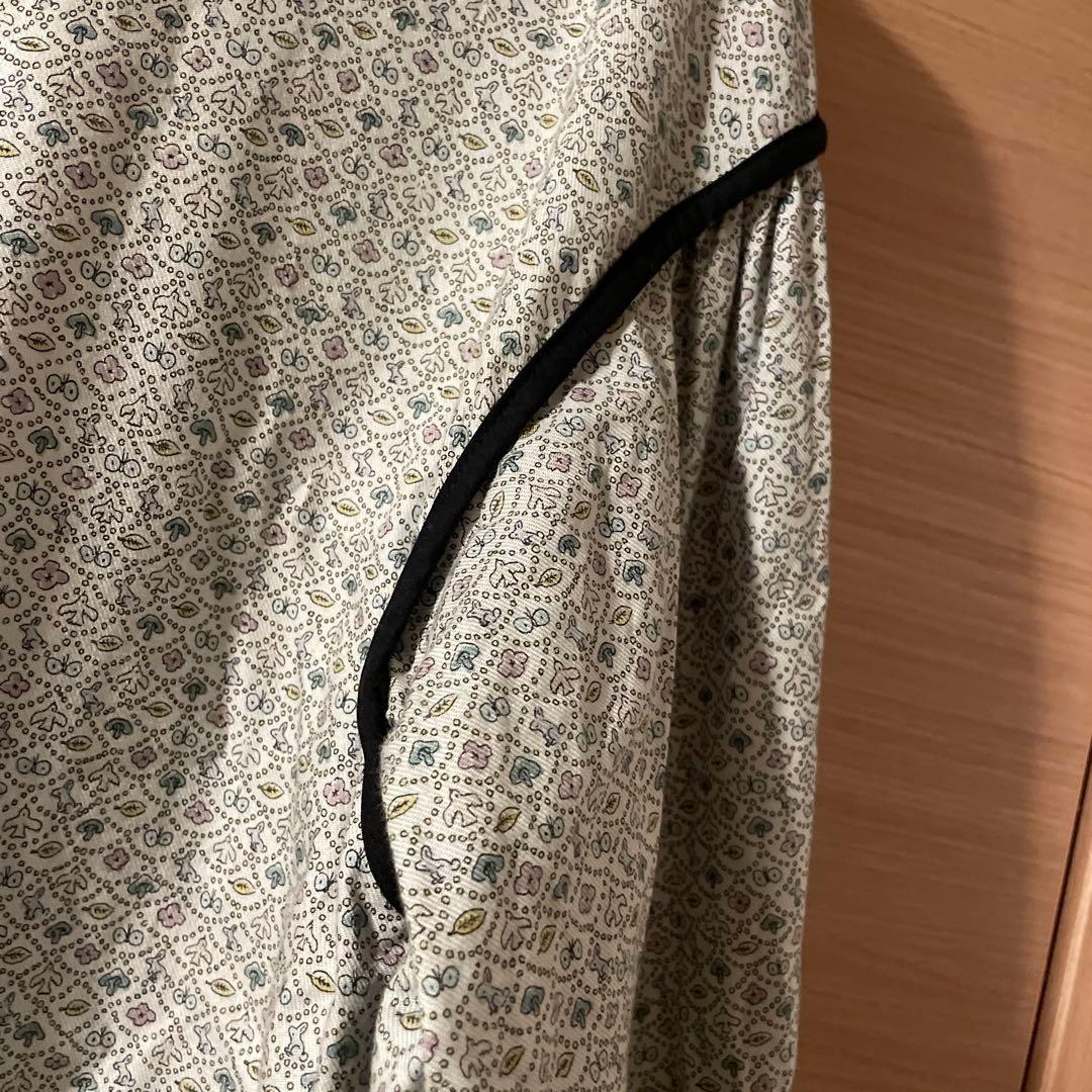 ツハル　サマンサモスモス リバティ forest wave ワンピース　美品