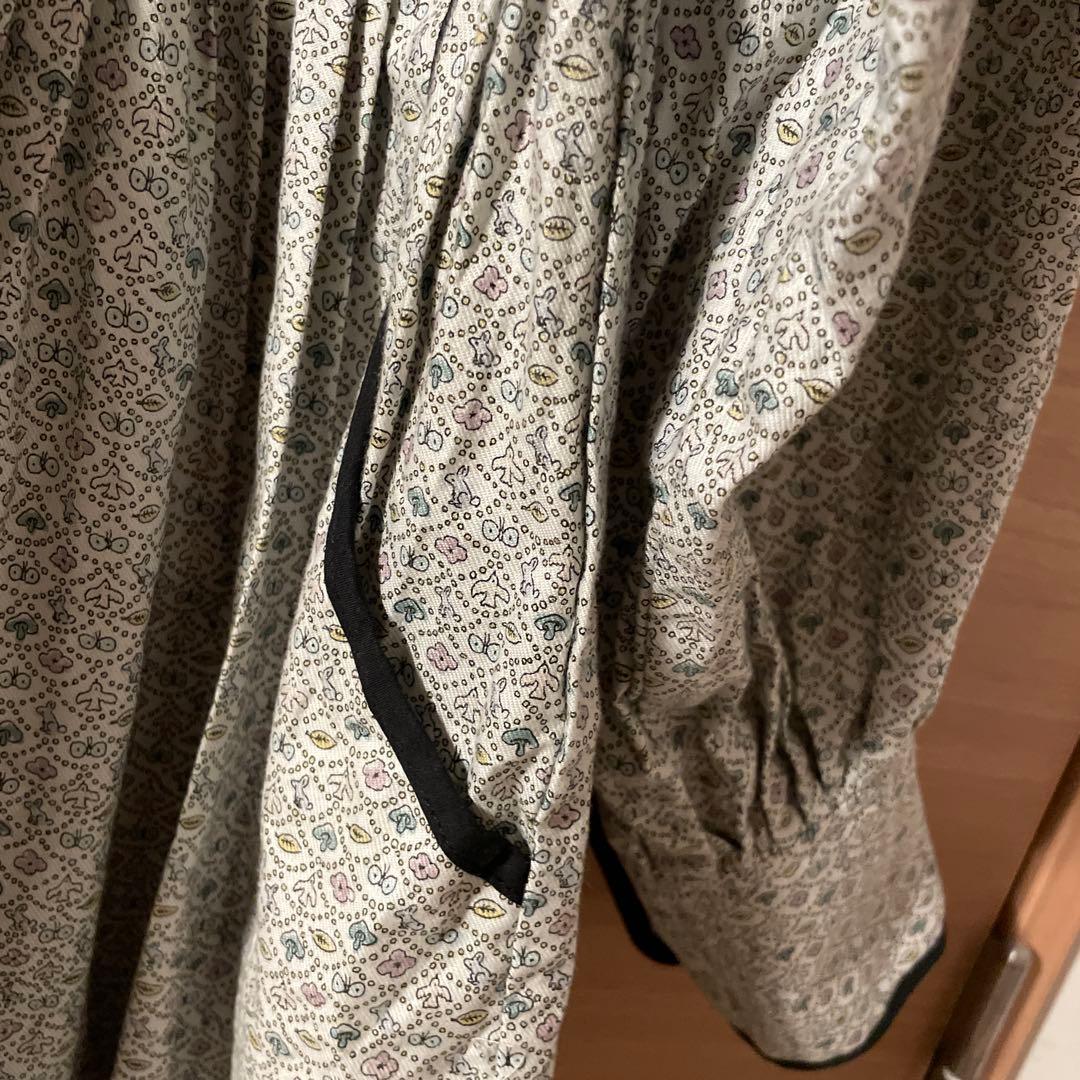 ツハル　サマンサモスモス リバティ forest wave ワンピース　美品