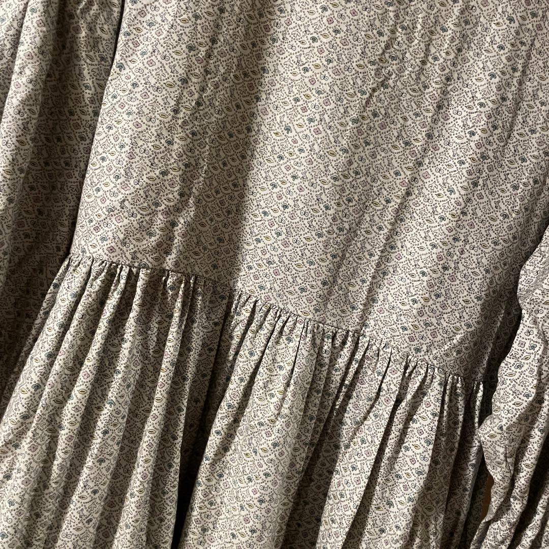 ツハル　サマンサモスモス リバティ forest wave ワンピース　美品