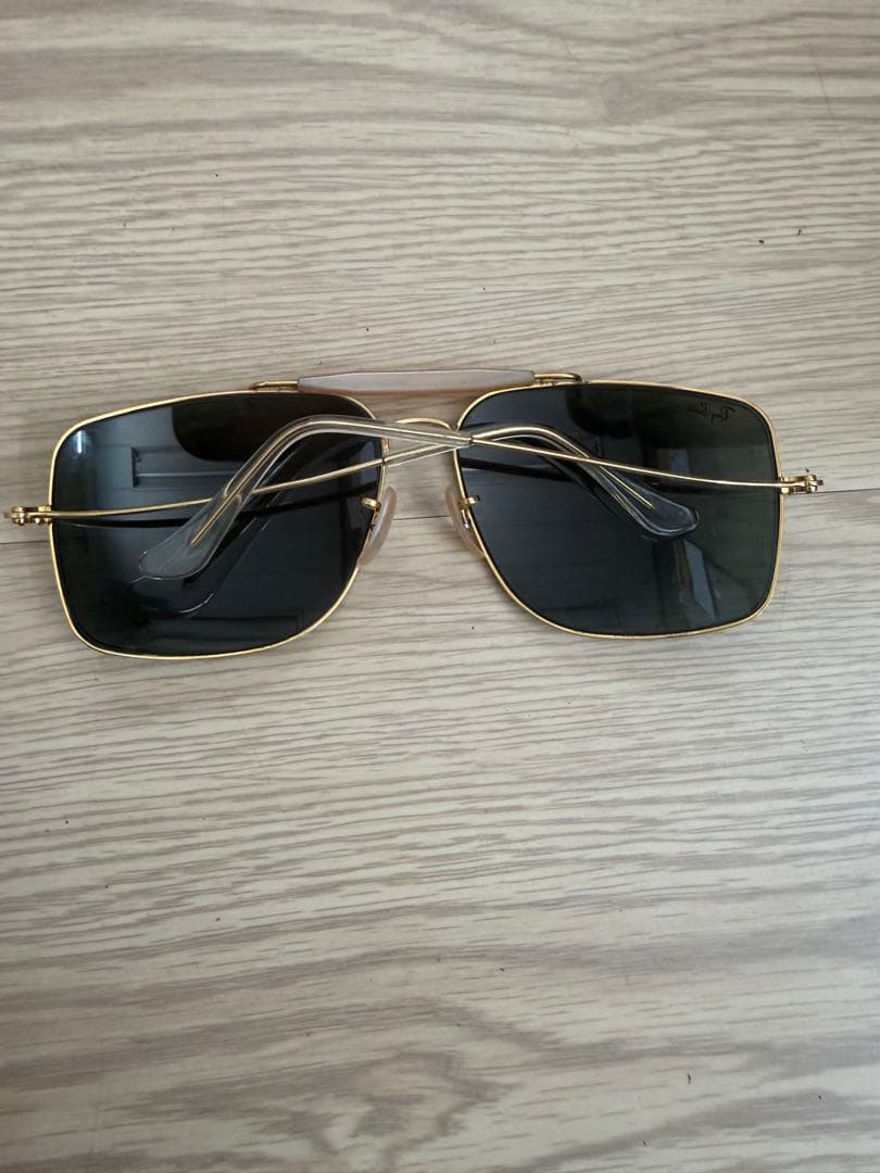 Ray-Ban スクエアサングラス ブラック