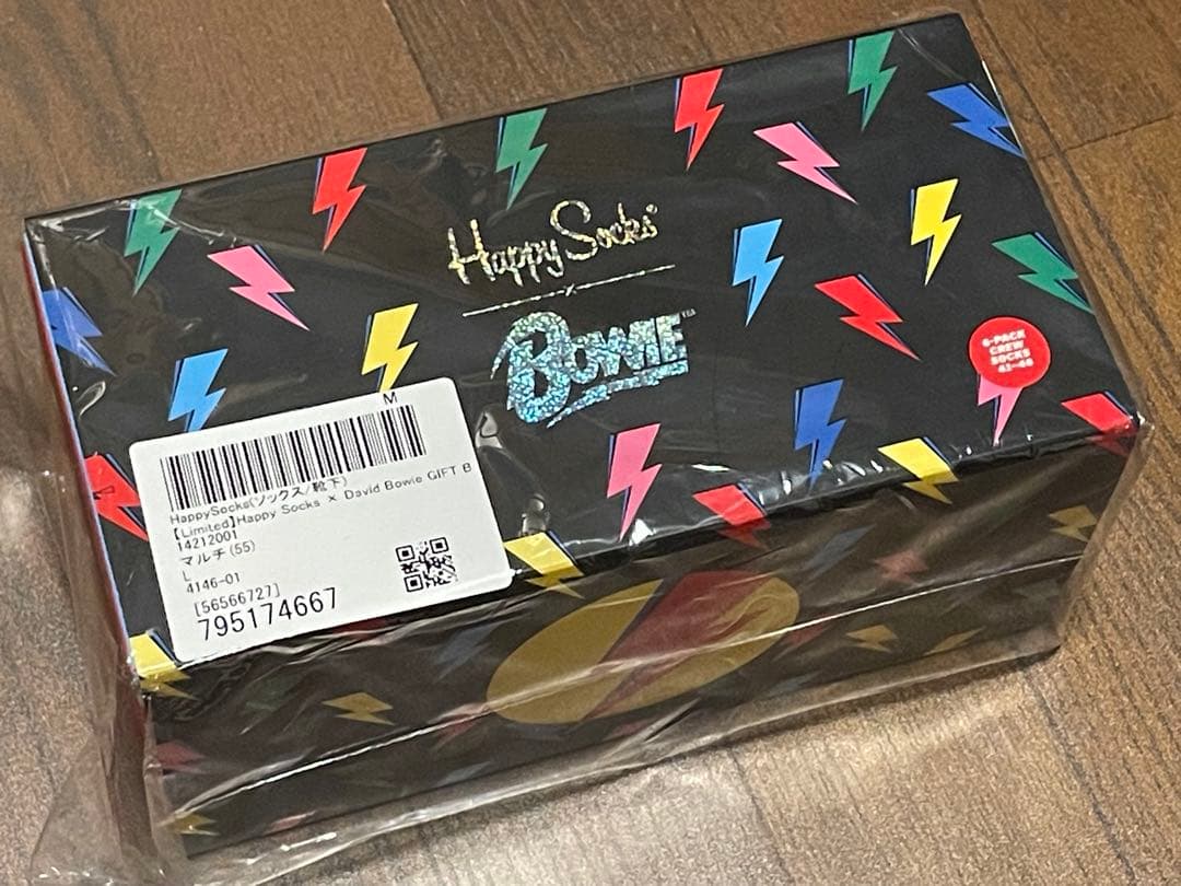 Happy Socks × David Bowie GIFT BOX 6足組